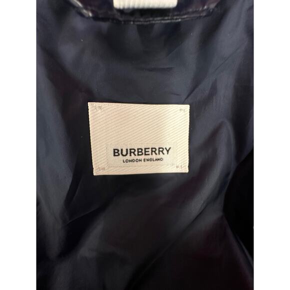 Burberry Boys' Josiah Down Filled Hooded Blue Puffer Jacket Kids Size 8 - Picture 13 of 16